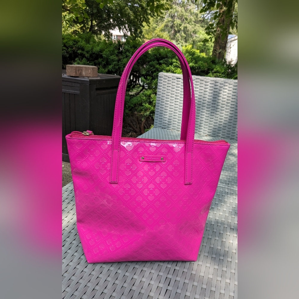 Pink tote Kate Spade as new condition